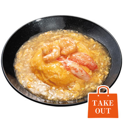 Premium Shrimp Omelette on Rice