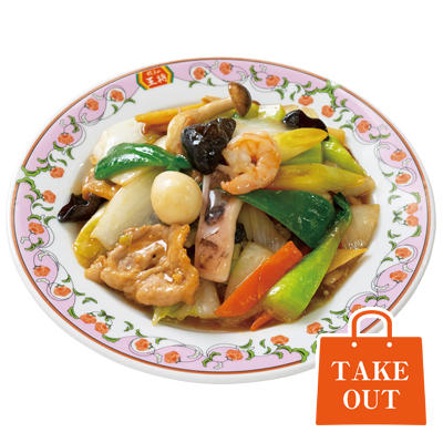 Cantonese-style "Eight Treasure" Stir-fry