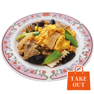 Scrambled egg with Pork
