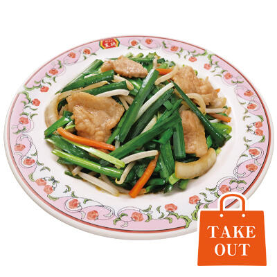 Sauteed Pork & Garlic Chives