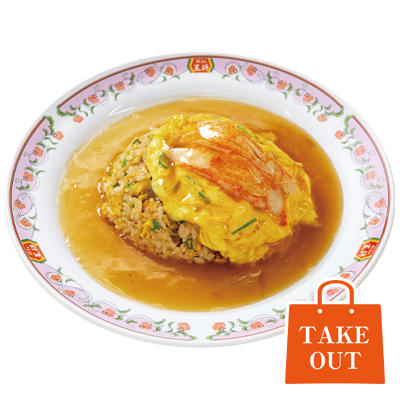 Tenshin-Chahan: Omelette on Fried Rice